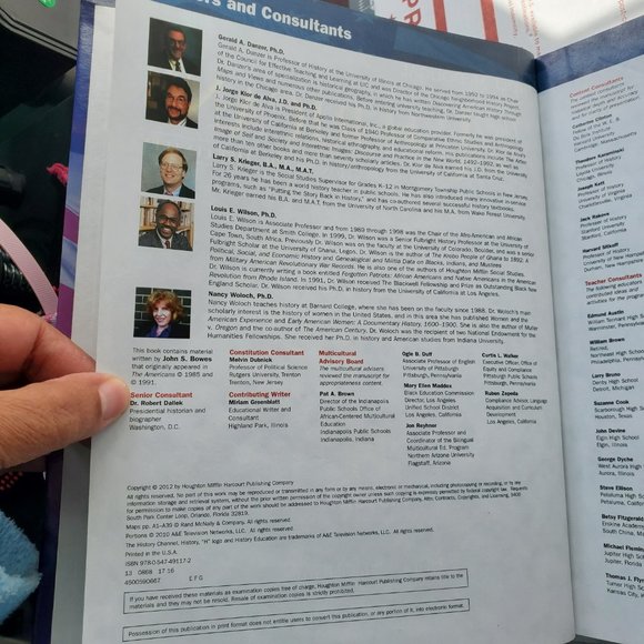 Holt McDougal The Americans Reconstruction to the 21st Century Textbook - Picture 6 of 6